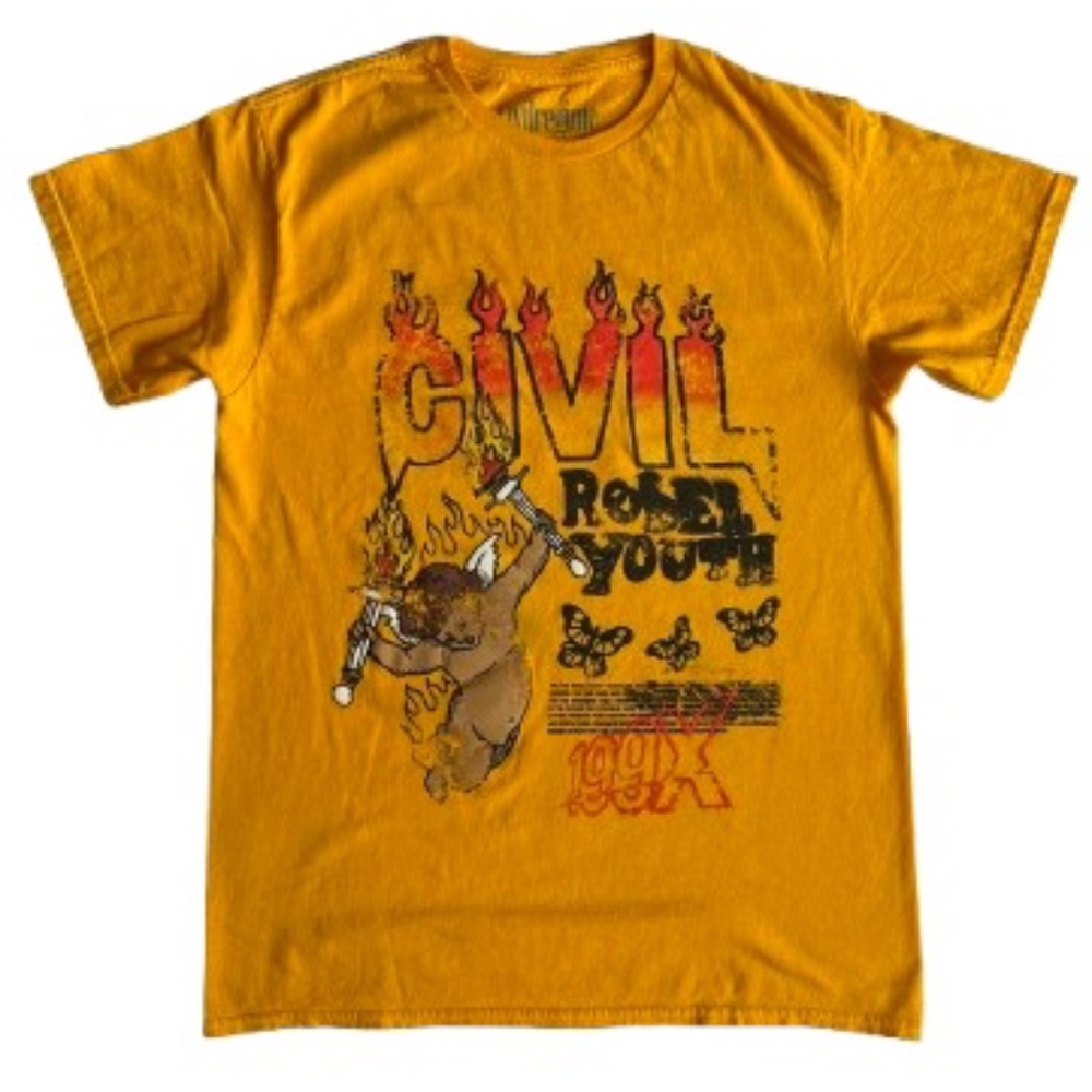 Civil Regime Rebel youth 199X T-Shirt SMALL